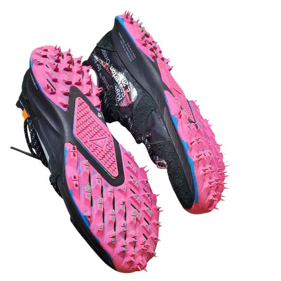 Off-White x Nike Zoom Terra Kiger 5 Black Women's Sneakers - Size 10 - Picture 3 of 8